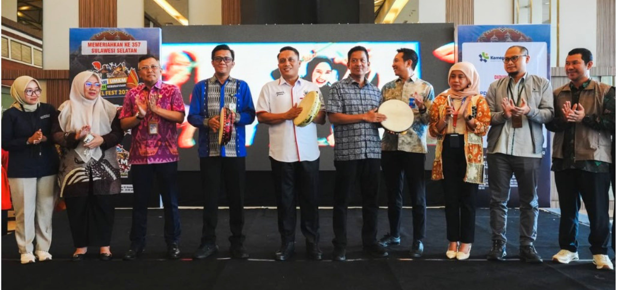 Perkuat Sinergi Pembinaan UMK, BBPOM di Makassar Edukasi Registrasi Izin Edar dalam Festival Koperasi/UMK/Budaya Sulsel 2026